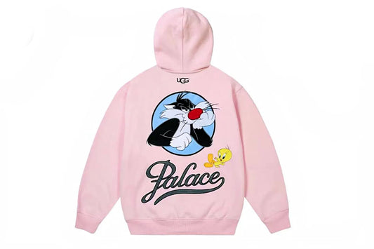 X UGG Looney Tunes Hoodie Pink