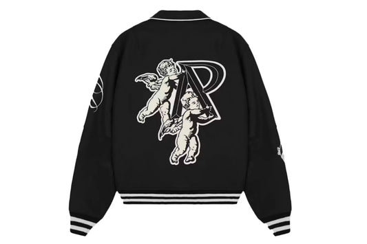 Represent Cherub Wool College Jacket Jet