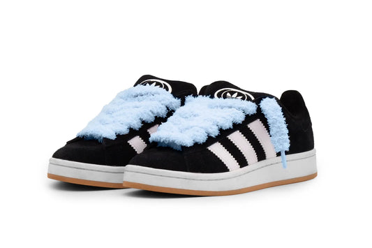 Sneated Fuzzy Laces Wavyblue