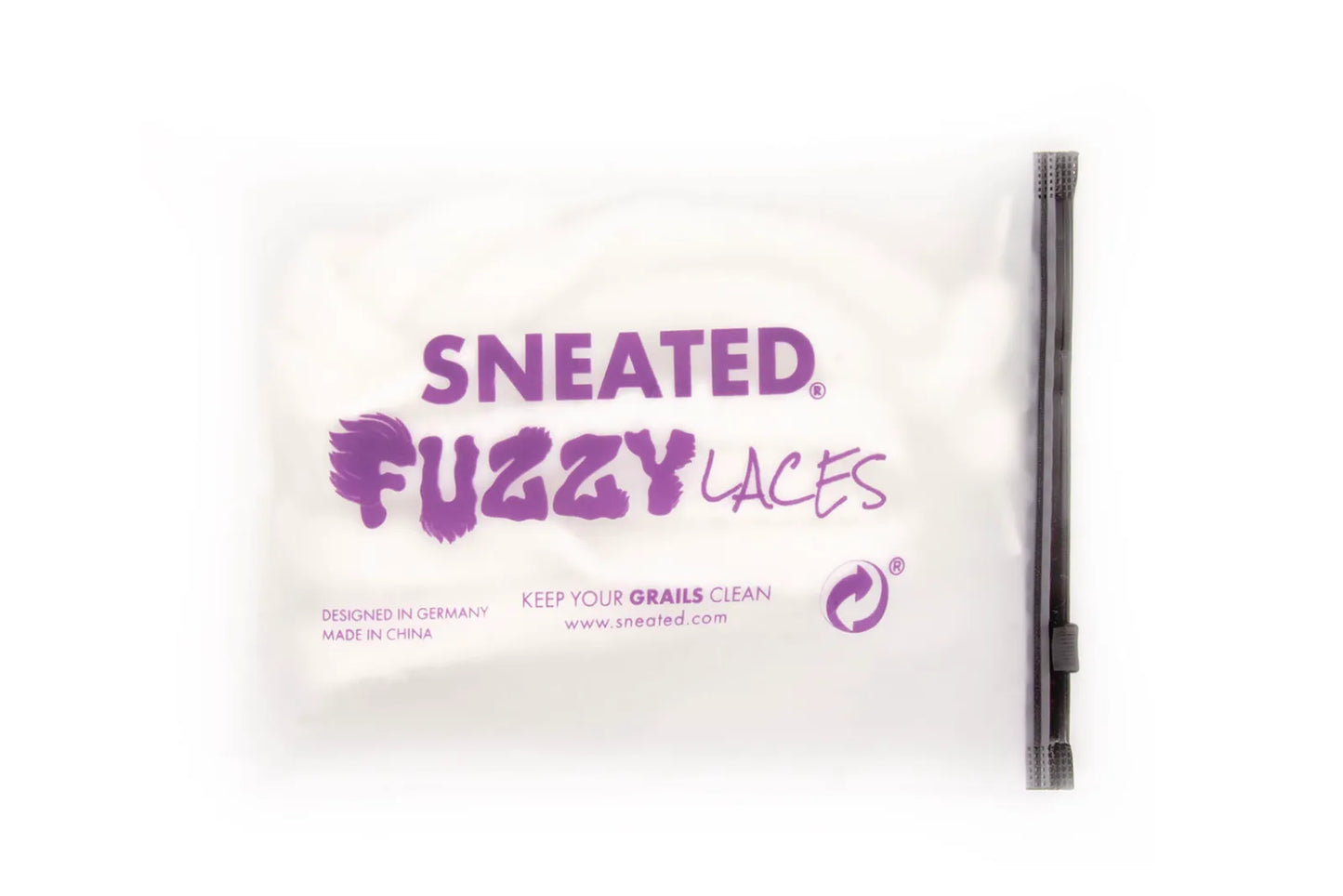Sneated Fuzzy Laces White