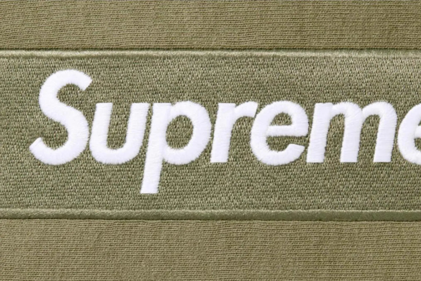 Box Logo Hoodie FW25 Light Olive