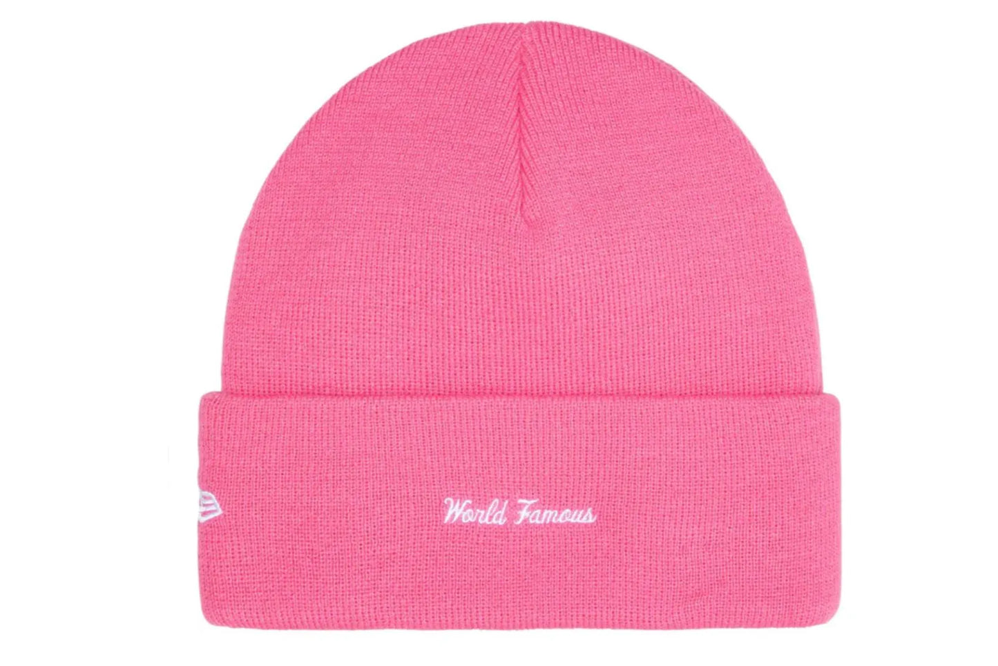 New Era Box Logo Beanie FW25 Magenta