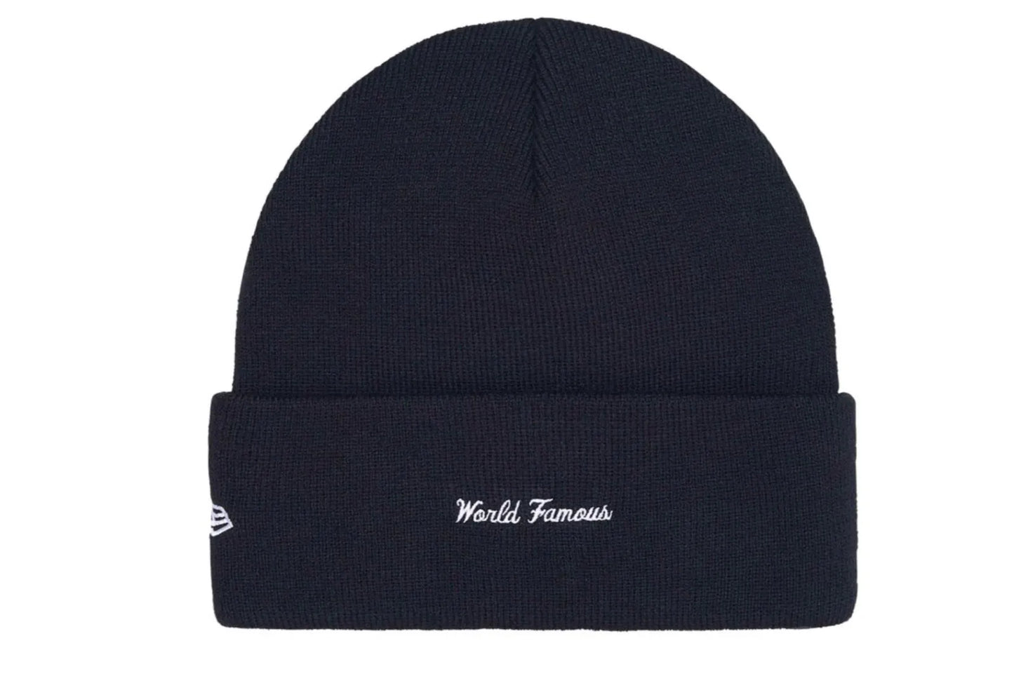 New Era Box Logo Beanie FW25 Navy