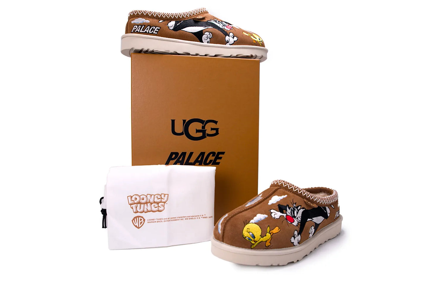 Tasman Slipper X Palace X Looney Tunes Chestnut