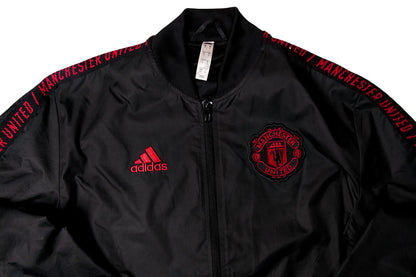 Adidas Manchester United Track-Jacket Black Vintage
