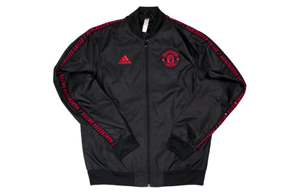 Adidas Manchester United Track-Jacket Black Vintage