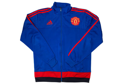 Adidas Manchester United Track-Jacket Blue Vintage