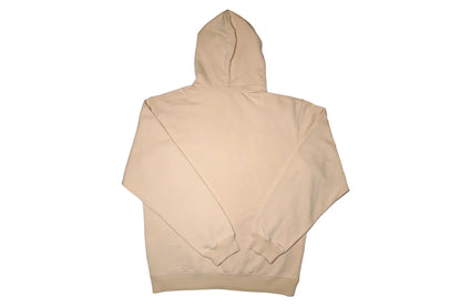 Jacquemus Hoodie mit Logo Patch Creme
