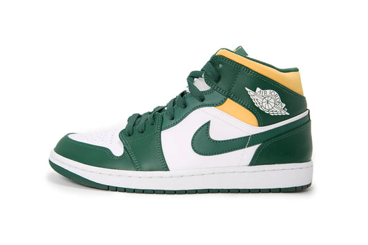 Jordan 1 Mid Sonics Noble Green 2021