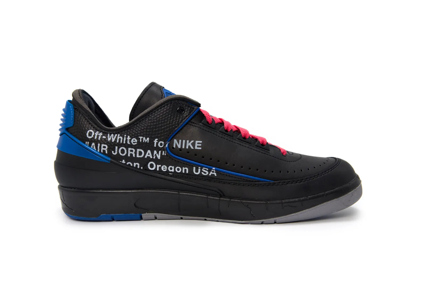 2 Retro Low SP Off White Black Blue