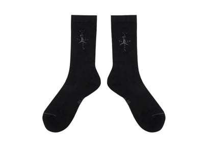 Jordan X Travis Scott Crew Socks Black
