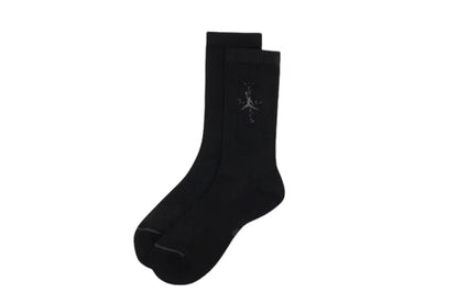 Jordan X Travis Scott Crew Socks Black