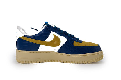 Nike Air Force 1 Low SP Undefeated 5 On it Yellow Crocodil