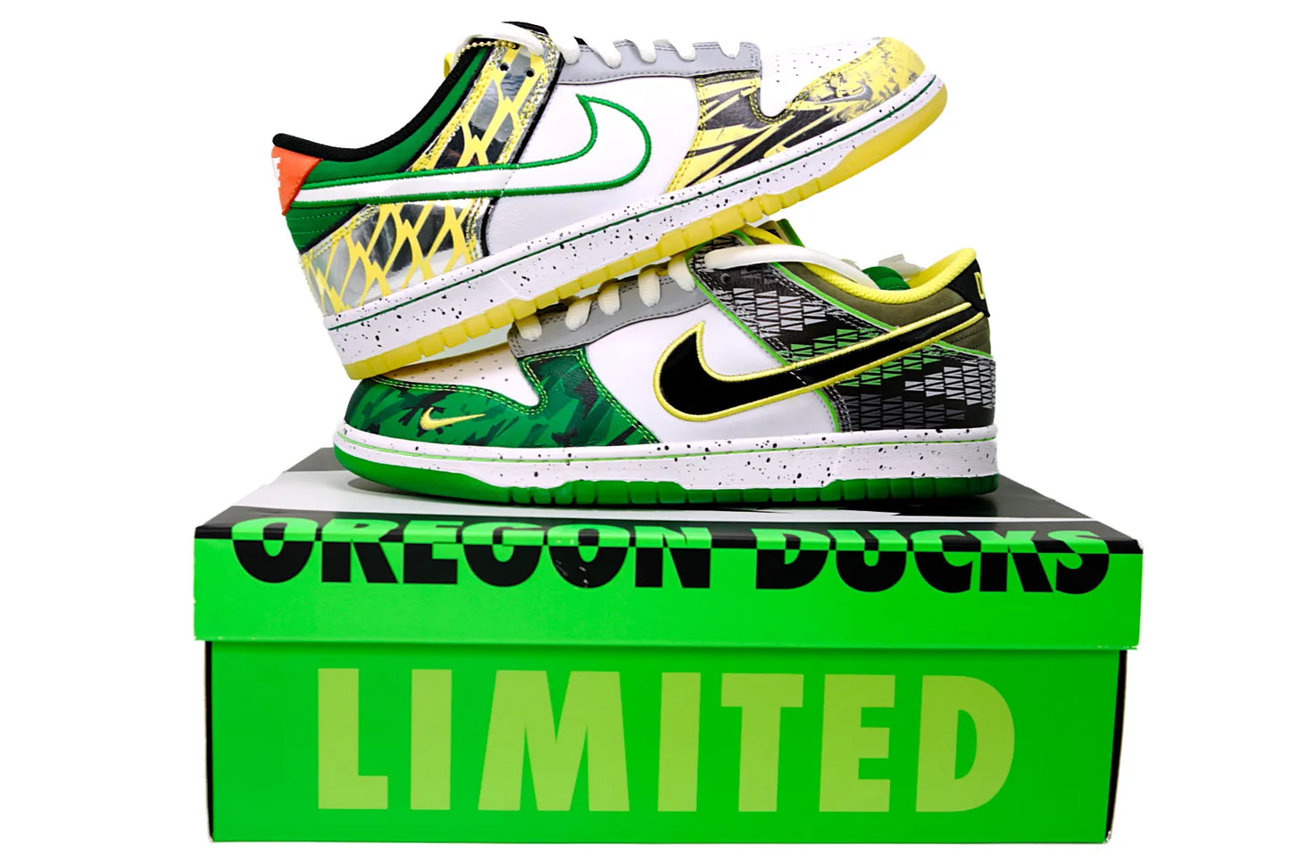Nike Dunk Low What The Duck Away University Of Oregon PE