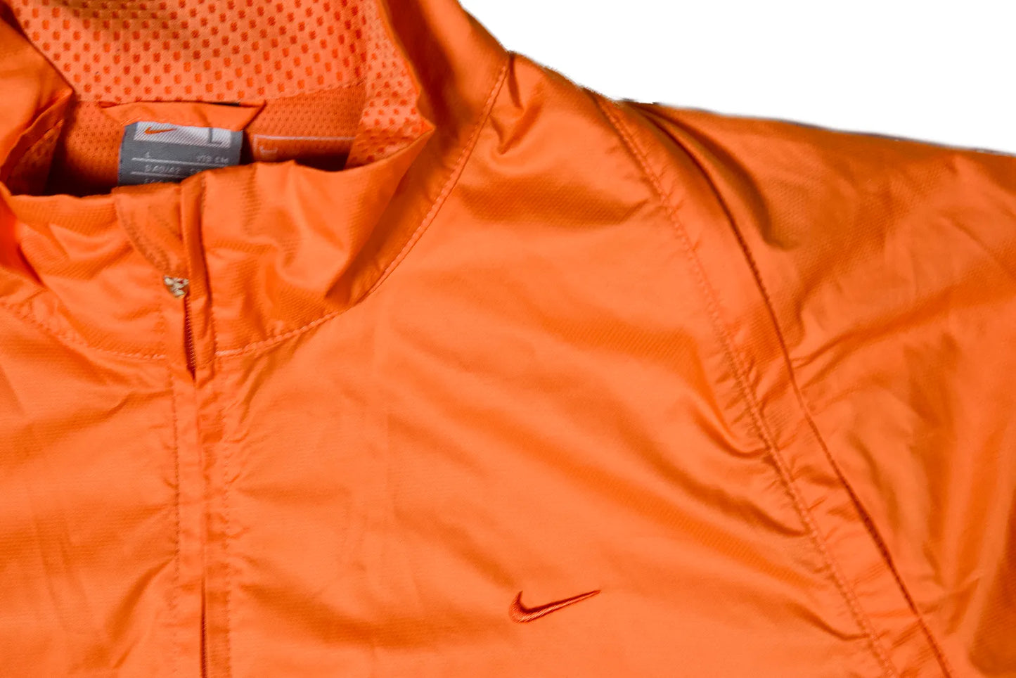 Track Jacket Windbreaker Orange Vintage