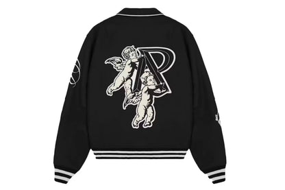 Represent Cherub Wool College Jacket Jet