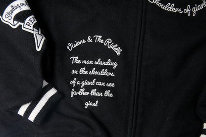 Represent Cherub Wool College Jacket Jet