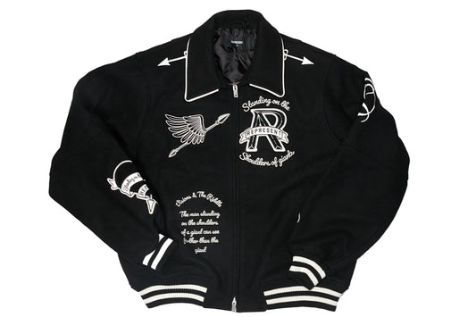 Represent Cherub Wool College Jacket Jet