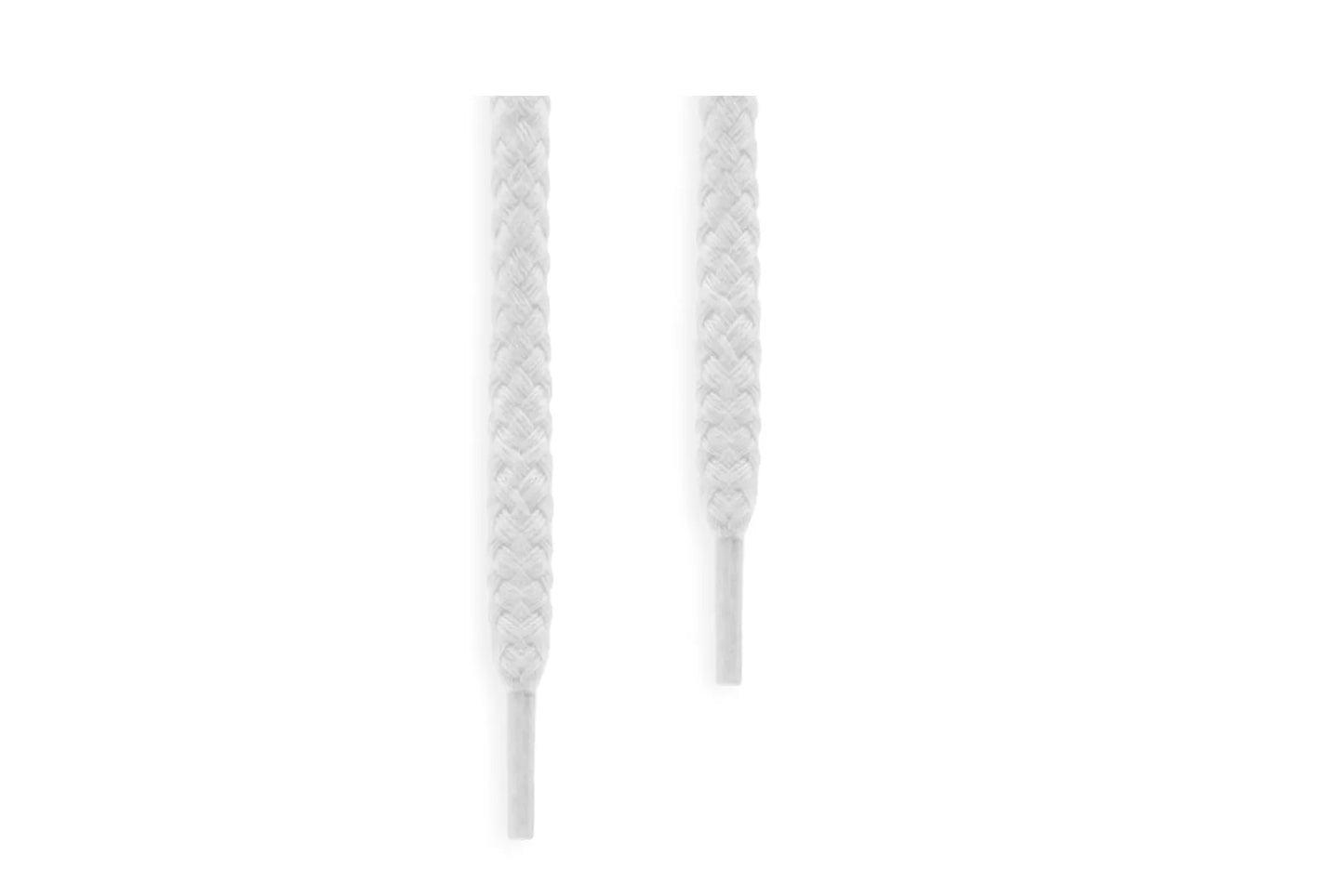 Sneated Ropes Laces White