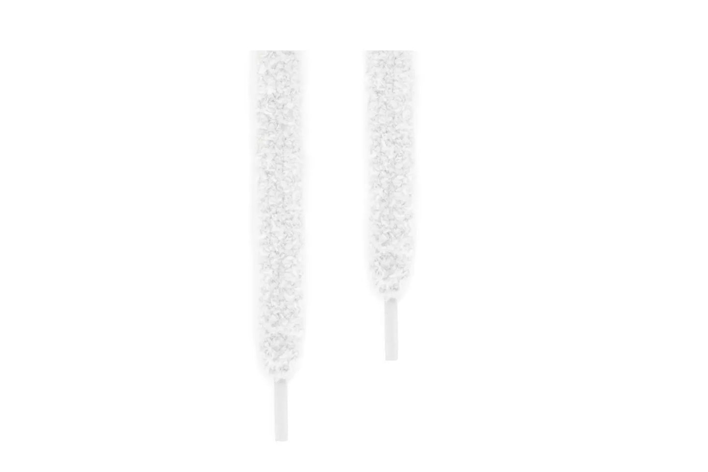 Sneated Fuzzy Laces White