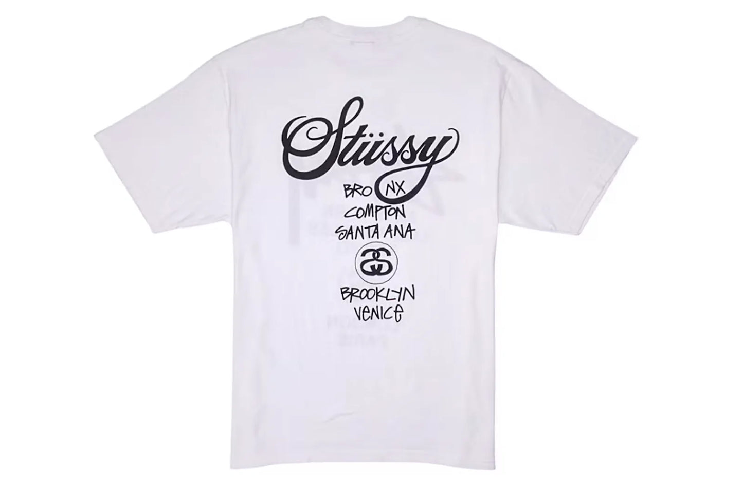Stussy World Tournee White