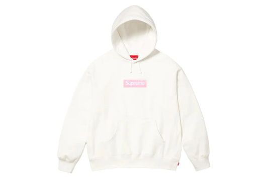 Box Logo Hoodie FW25 White