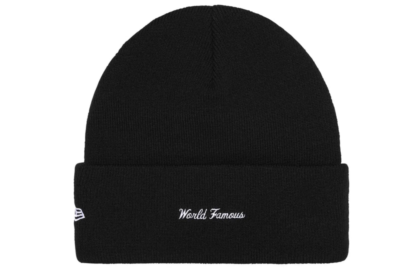 New Era Box Logo Beanie FW25 Black