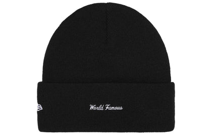 New Era Box Logo Beanie FW25 Black