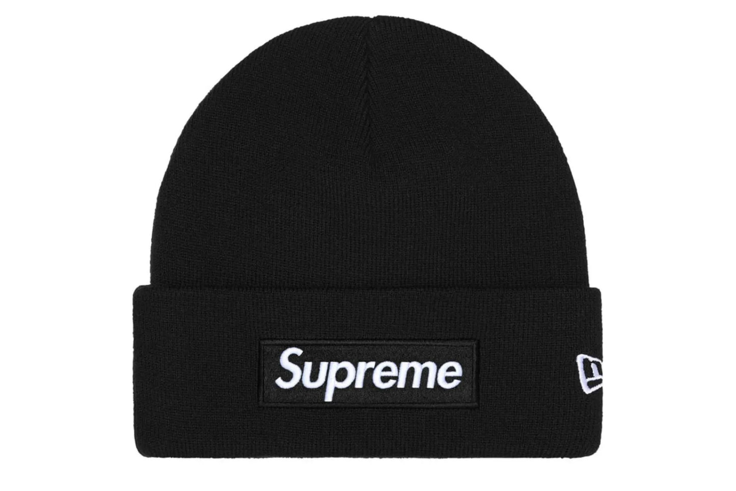 New Era Box Logo Beanie FW25 Black
