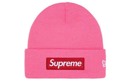 New Era Box Logo Beanie FW25 Magenta