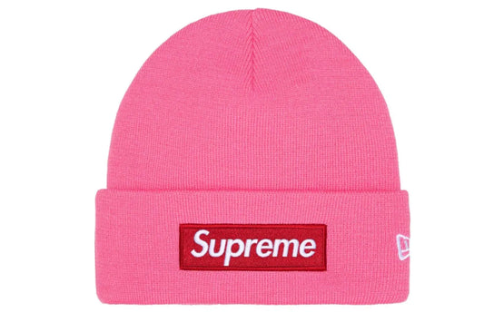 New Era Box Logo Beanie FW25 Magenta