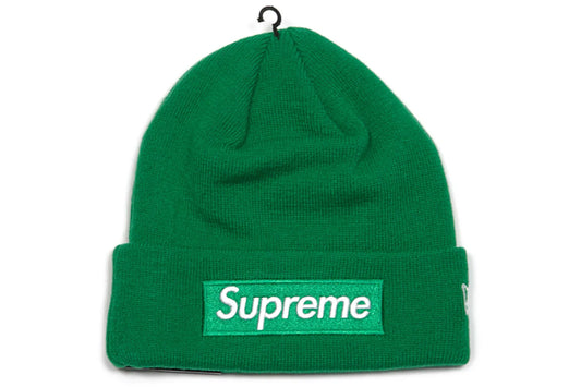 Supreme New Era Box Logo Beanie HW24 Green