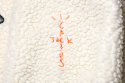 Travis Scott Cactus Jack Trails Half Zipper Sherpa Nature Creme