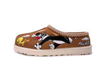Tasman Slipper X Palace X Looney Tunes Chestnut
